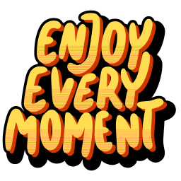 Enjoy The Moment PNG Transparent Images Free Download, Vector Files