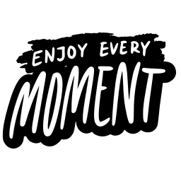 Enjoy The Moment PNG Transparent Images Free Download, Vector Files