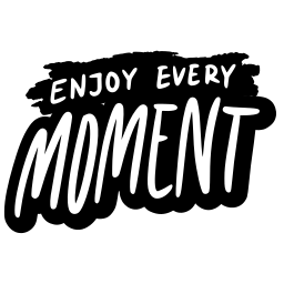 Enjoy every moment Stickers - Free miscellaneous Stickers