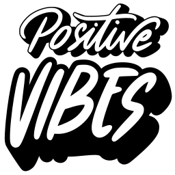 vibras positivas sticker