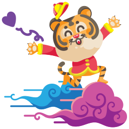 tigre sticker