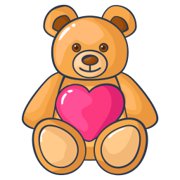 oso de peluche sticker