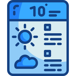 Weather forecast - Free communications icons