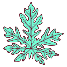 vegetal sticker