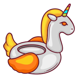 unicornio sticker