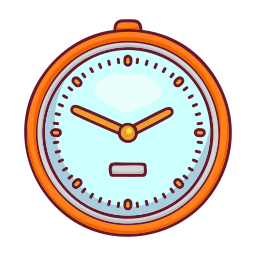 reloj sticker