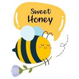 abeja sticker