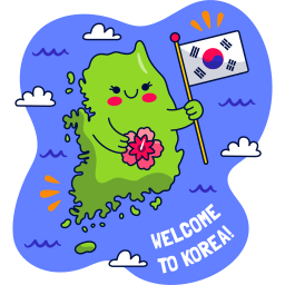 corea sticker