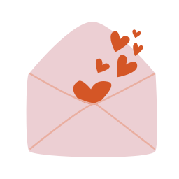 carta de amor sticker
