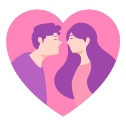 cita romántica sticker