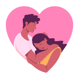 cita romántica sticker