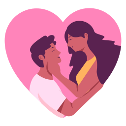 cita romántica sticker