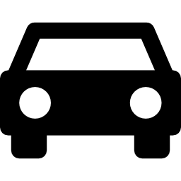 Car frontal view - Free transport icons