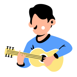 guitarra sticker