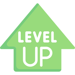 game level up icon