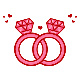 Ring Stickers - Free valentines day Stickers