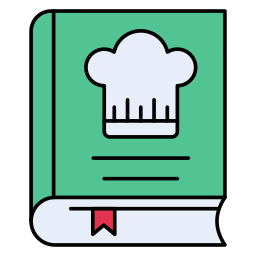 Recipe book - Free food icons