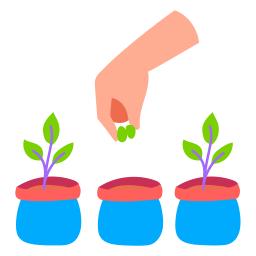 plantación sticker