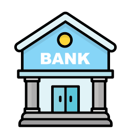 Bank statement - Free buildings icons