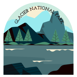 parque nacional sticker