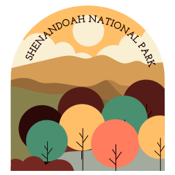 parque nacional sticker