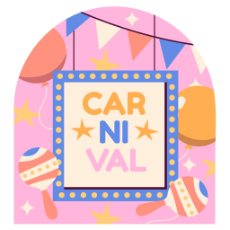 carnaval sticker