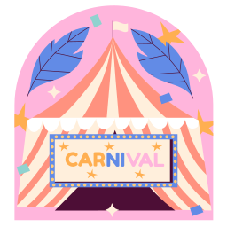 carnaval sticker