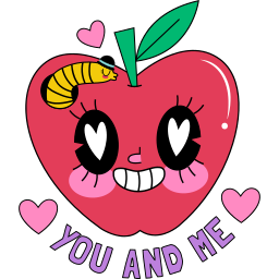 manzana sticker