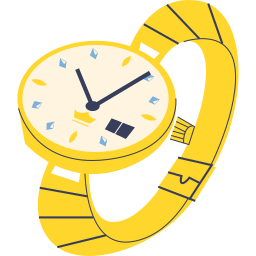 reloj sticker