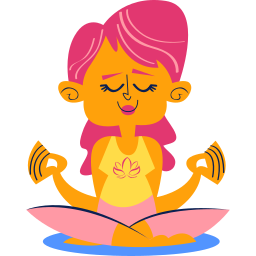 yoga sticker