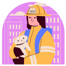 bombero sticker