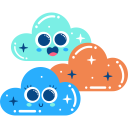 nubes sticker