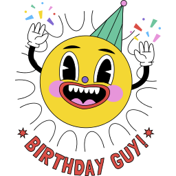 cumpleaños sticker