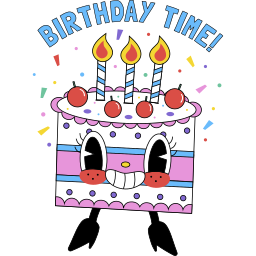 cumpleaños sticker