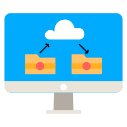 almacenamiento en la nube sticker