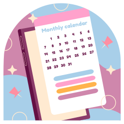 calendario sticker