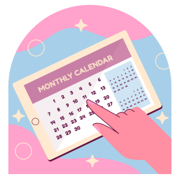 calendario sticker