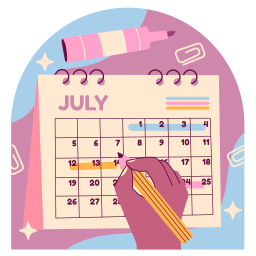 calendario sticker