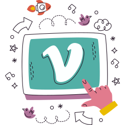 vimeo sticker