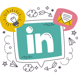 linkedin sticker