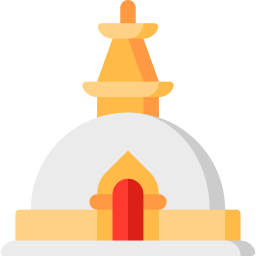 Stupa - Free monuments icons