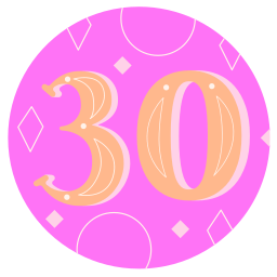 30 sticker