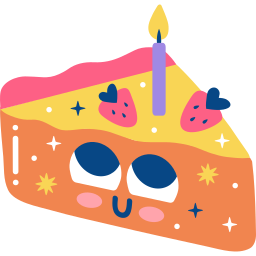 pastel de cumpleaños sticker