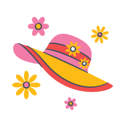 sombrero pamela sticker