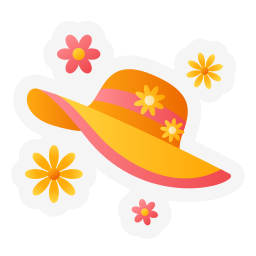 sombrero pamela sticker