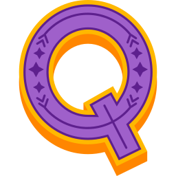 Letter q Stickers - Free education Stickers