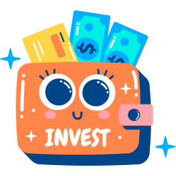 Investment, invest, hand, money, stickers, sticker illustration - Download  on Iconfinder