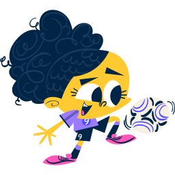 jugador de fútbol sticker