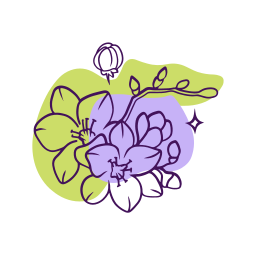 violeta sticker