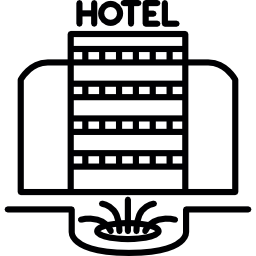 Hotel entrance - Free icons